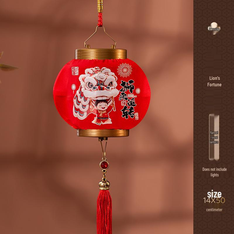 2026 Year of the Horse Red Lantern for New Year and Spring Festival Decoration