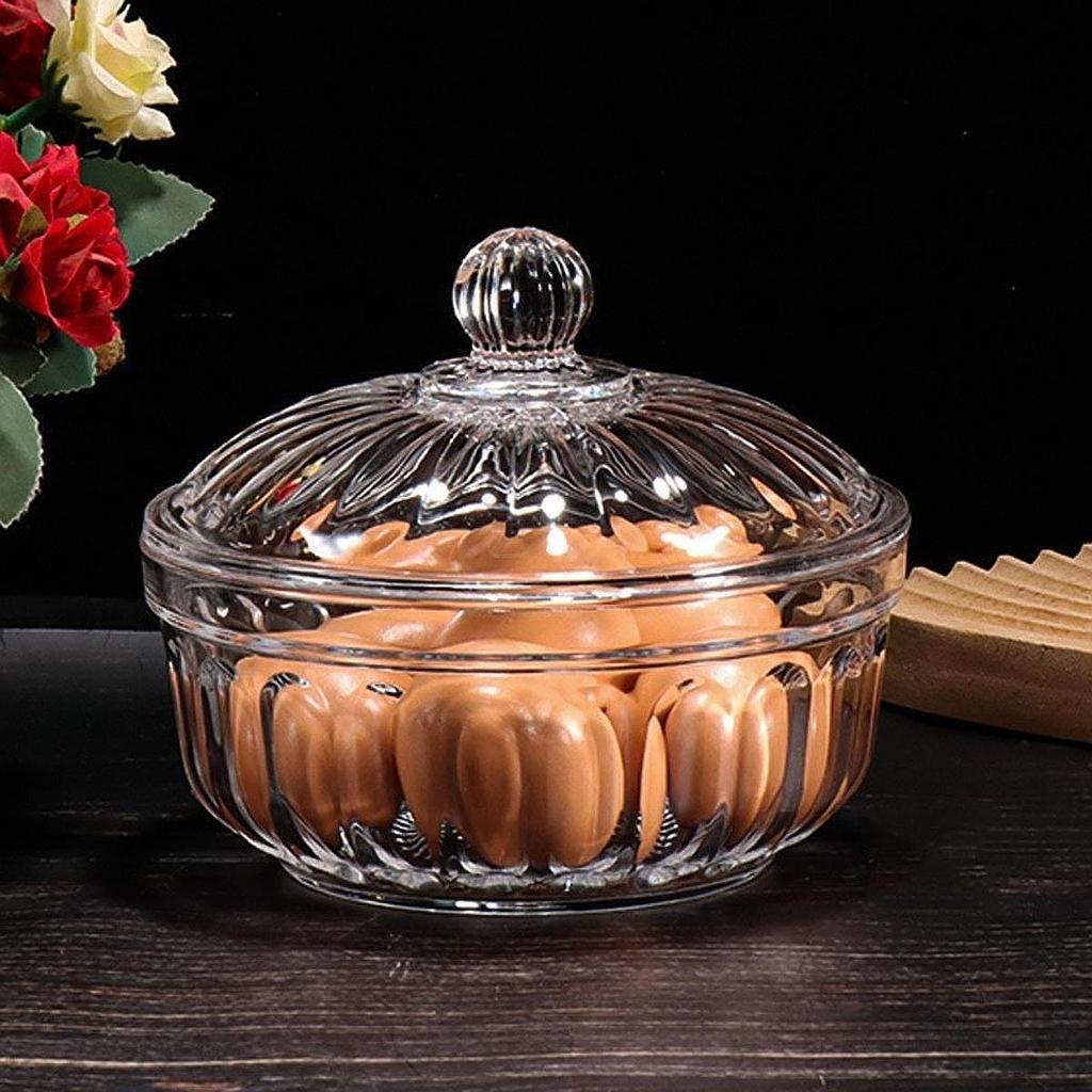 Cake Box Cosmetic Packing Can Snack Container Flower Tea for Home Dining Table