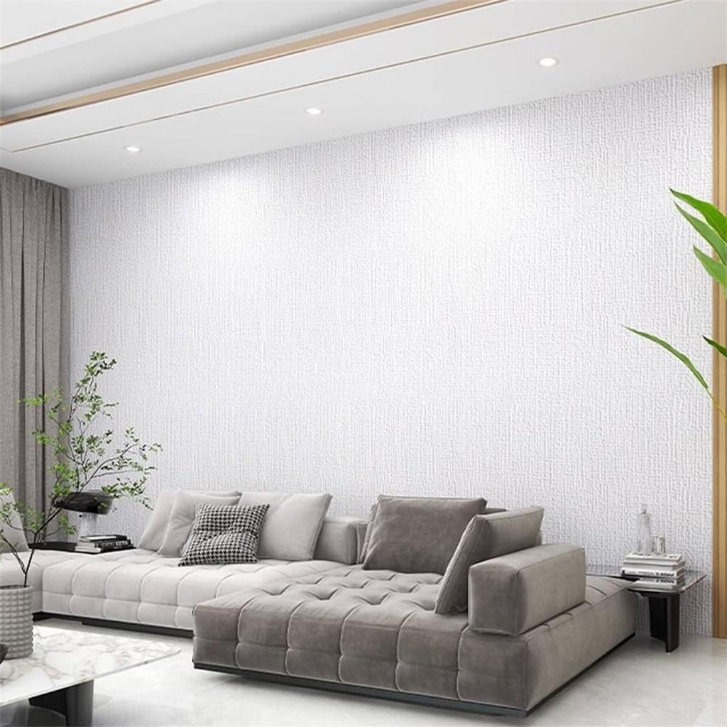 50смx5м Льняные обои Самоклеящиеся Водонепроницаемые Съемные обои для спальни Гостиной Декор стен