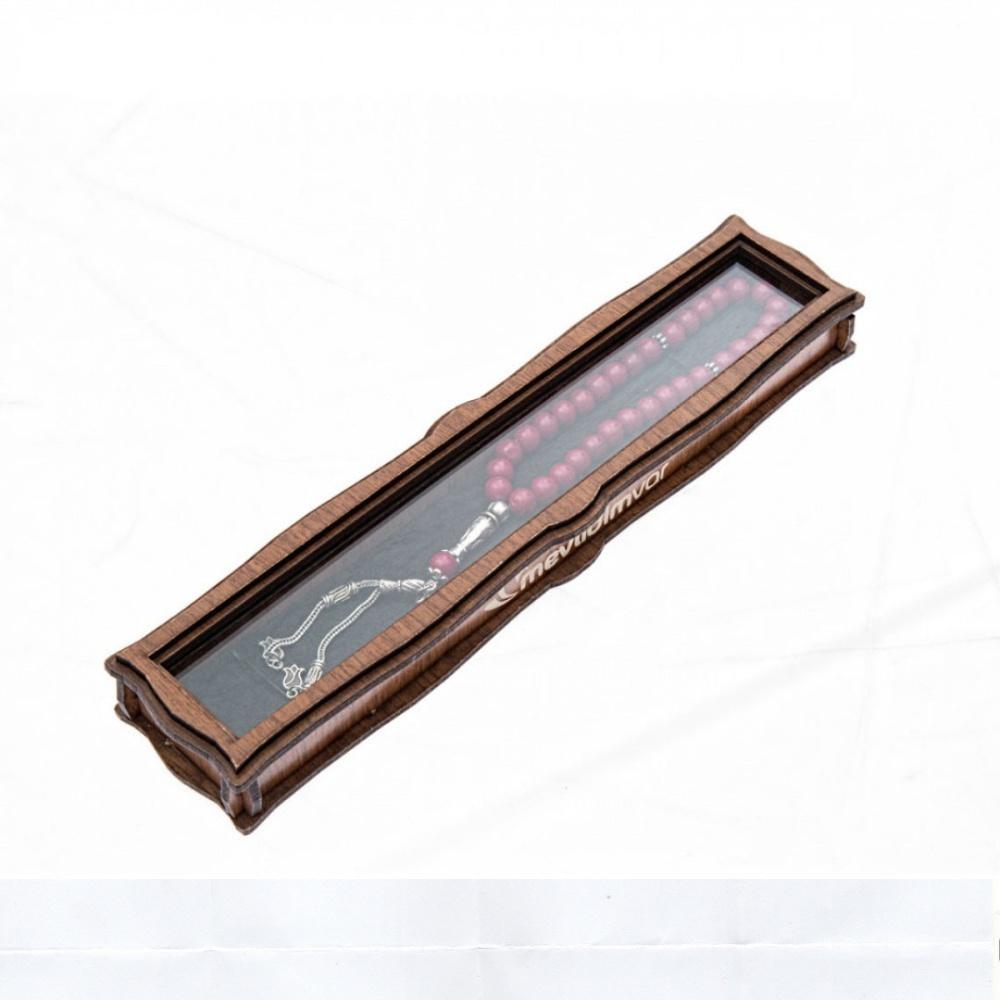 Качественный тасбих с индивидуализированной деревянной коробкой | 33 Бусины Тасбих | Исламские подарки на день рождения | Подарок ко Дню отца | Исламский подарок для парня