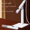 Портативная подставка для лампы для ногтей с вращением на 360° для маникюра и носимых накладных ногтей