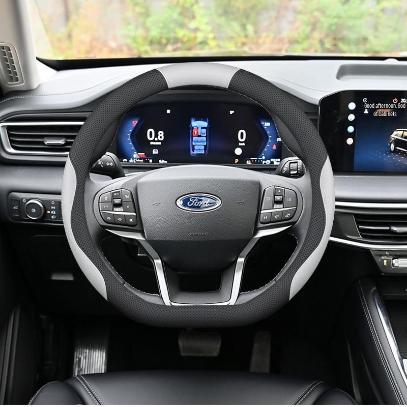 Чехол на руль для Ford: Подходит для Mondeo, Edge, Explorer, EVOS, Focus, Territory, Yuyue, Quan Shun