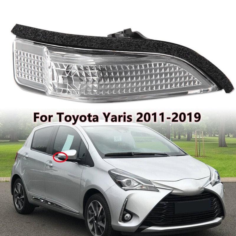 Объектив индикаторной лампы левого и правого зеркала автомобиля для Toyota Yaris XP130 2011-2019