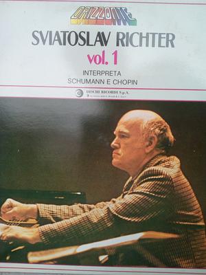 LP Пластинка СВЯТОСЛАВ РИХТЕР ИСПОЛНЯЕТ ШУМАНА - Sviatoslav Richter Interpreta Schumann OCL16202 RICORDI - Италия Классика Б/У
