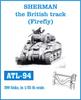 Friul Model Metal Movable Track Series Sherman E1 Type Пластиковые детали для модели 1/35 T-56 ATL-094