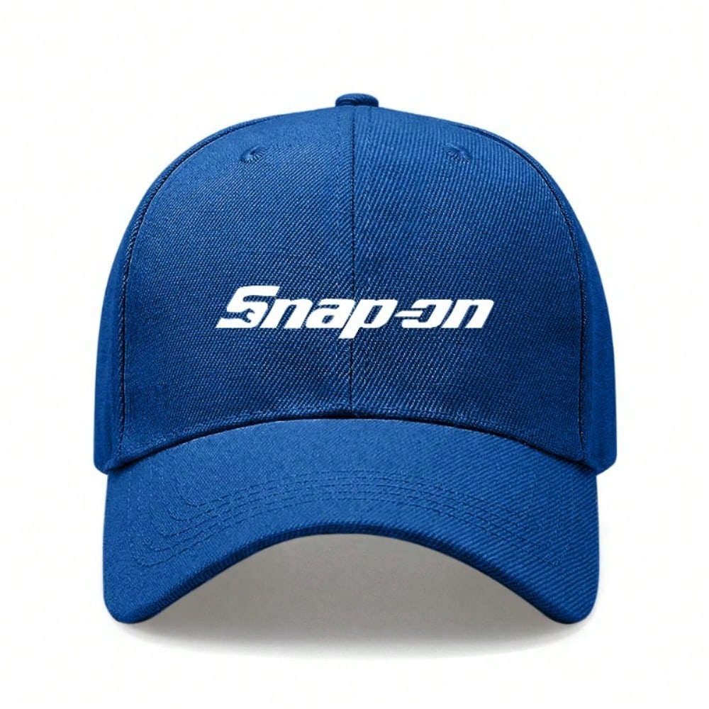 Черная Бейсболка - Принт "Snap-on" Регулируемая Дышащая Легкая Повседневная Уличная Бейсболка Для Мужчин Женщин, Кепка Snapback