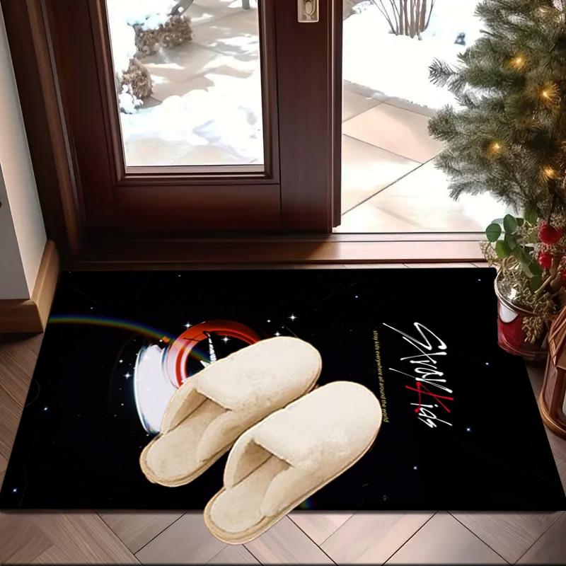 K-pop Group Performance Carpet, Chair Rug,Rug for Office Bedroom living rooms, Doormat decor Fan Gift Christmas Gift