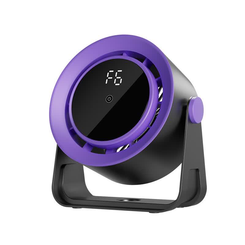 Qiudi QD-CC95 Rechargeable Desk & Wall Air Circulation Fan CN plug (adapter included)
