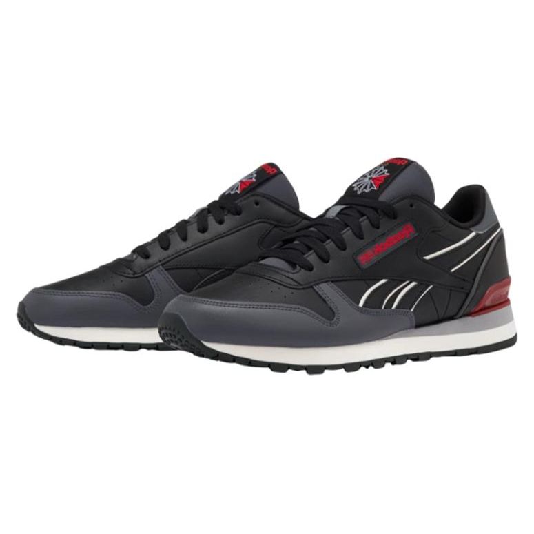 Reebok Классический кожаный зажим Унисекс Белый Черный 100074395