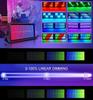 200W LED RGBW 4 in 1 48 Zone Strobe Light White 8000K DMX Super Bright Dj Wall Washer Bar Strobe Light Stage Lighting Effect