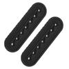 2pcs Hat Extender 7 Holes Easy Installation Flexible Silicone Snap Back Hat Extender Cap Half Size Extender