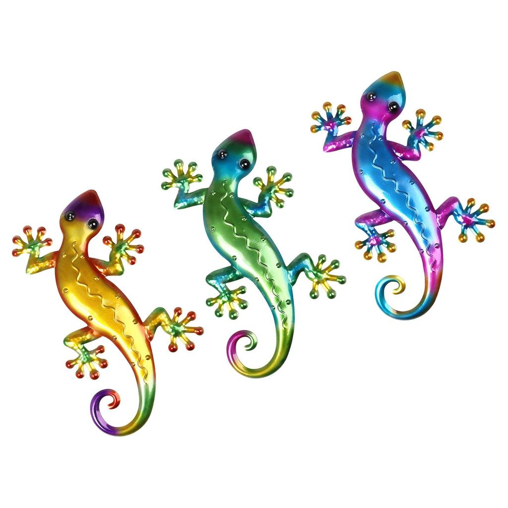 Vivid Wall Decor Gecko Large Hanging Plaque Ornaments Art with