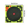 Fluorescent Green Self-Adhesive Shooting Target Stickers for Aiming