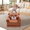 Kids Sofa Slipcover Children Chair Seat Cover Elastic Cute Removable Folding Couch for Living