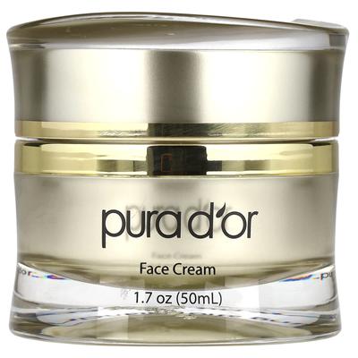 Pura D'or, Крем для лица Radiance AM™, 1,7 унции (50 мл)
