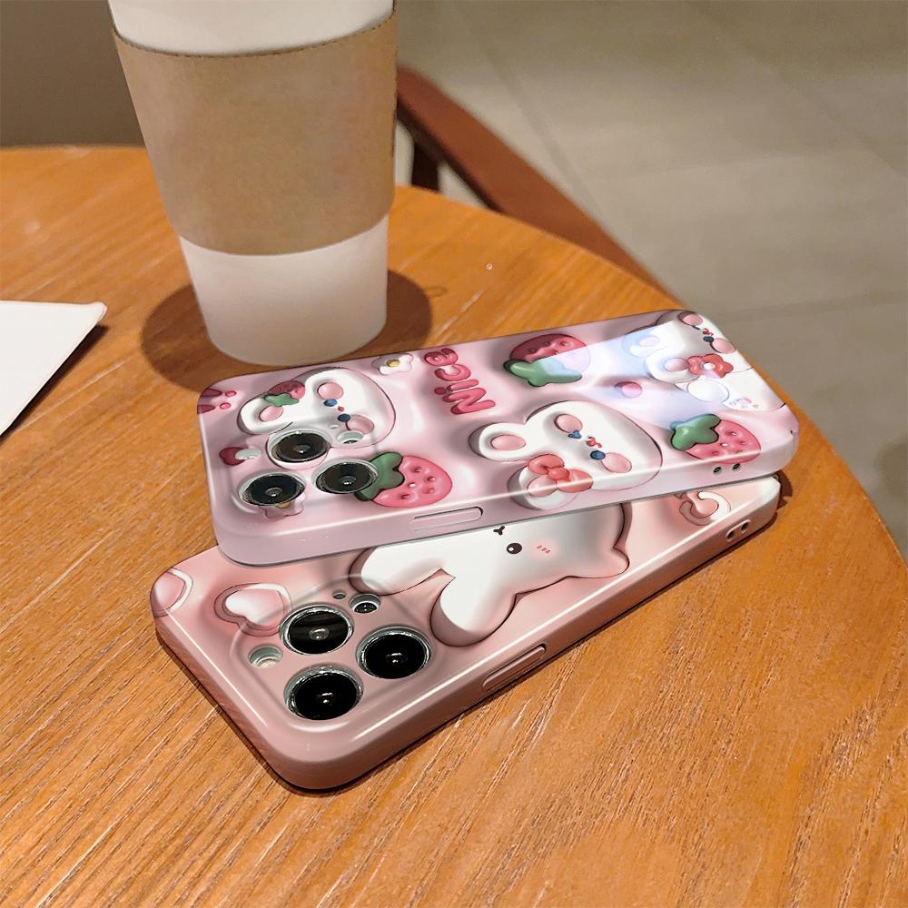 Универсальный чехол для телефона с пленкой, мультяшный модный дизайн, твердый корпус, полное покрытие камеры, противоударный защитный чехол для OPPO Realme OnePlus Infinix Tecno