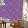 Geometric rhombus wallpaper, purple background, purple center, 50x1000