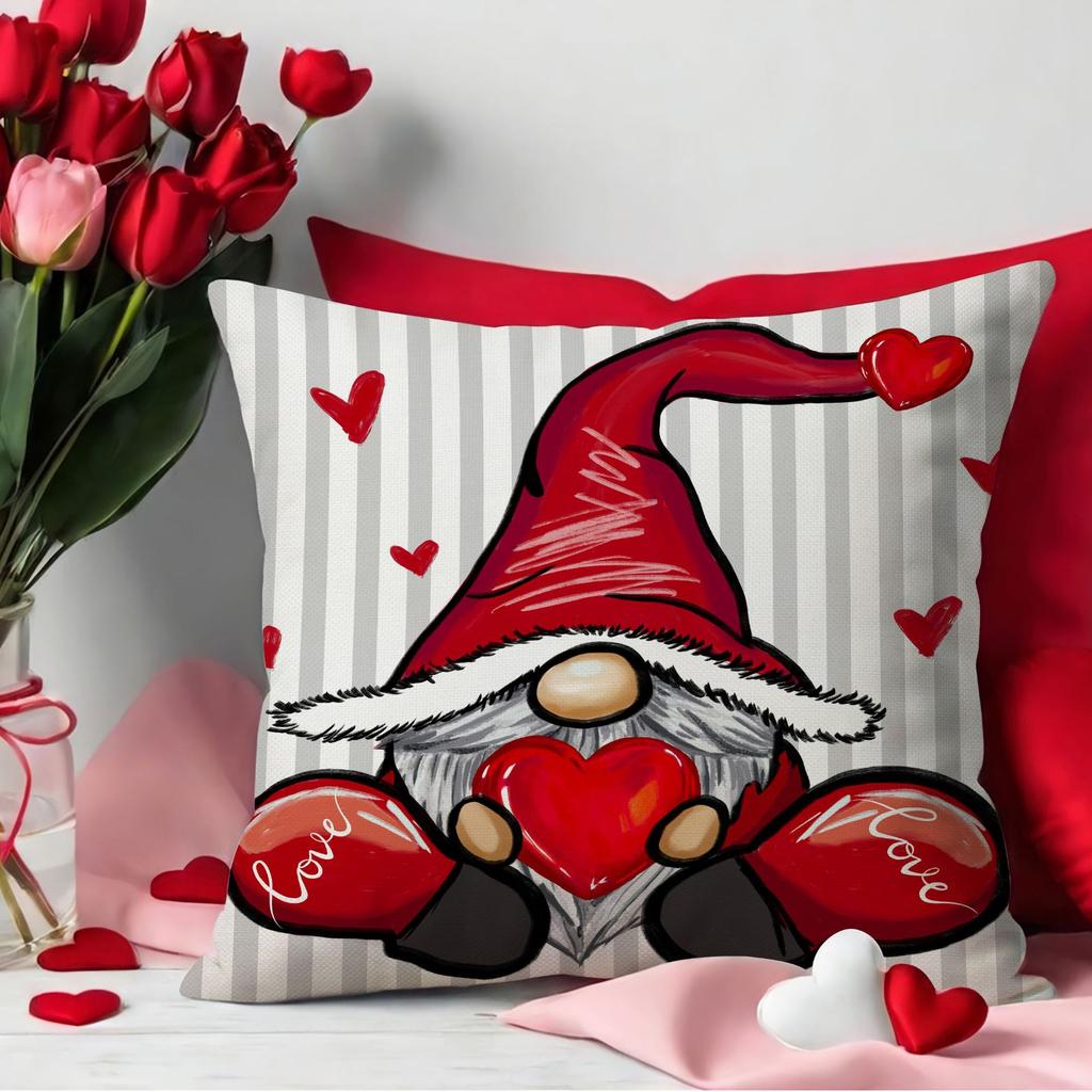 Valentine's Day Love Pillow Case Bedroom Decoration Letter Print Pillow New Style Sofa Pillow