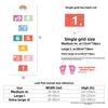 Hopscotch Environmentally Friendly Sticker Self-Adhesive Waterproof Kindergarten Children'S Room Educational Parent-Child Activity Decorative Sticker