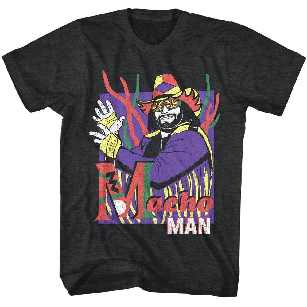 Macho Man Strings Black Heather Icons Children's T-shirt
