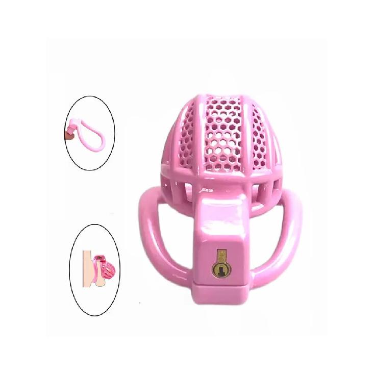 2025 New Mosaic Honeycomb Chastity Cage Chastity Devices Bondage Cock Cage Penis Erection Control Sex Toys for Man