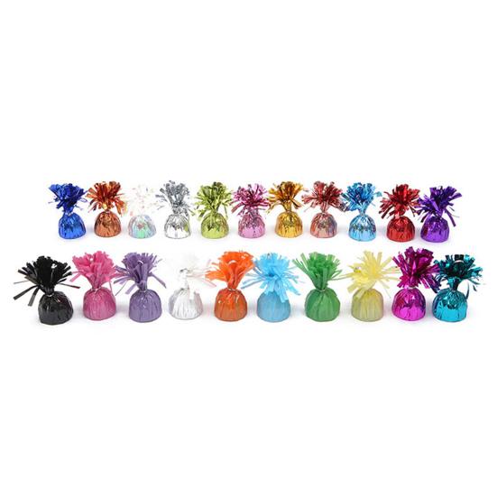 6 шт. грузила для воздушных шаров, анти-плавающие воздушные шары, гравитационные блоки, фольга, завернутая в бумагу, долговечные многоразовые изысканные украшения из воздушных шаров для свадебной вечеринки и выпускного вечера