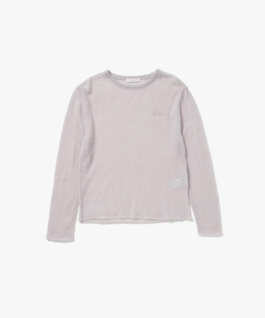 PLAC WOMEN Layered See-Through Knit Pink