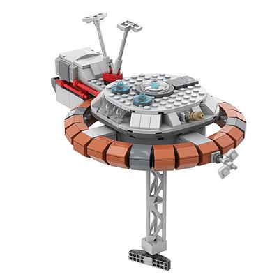 Нетоксичный Moc для кукольного представления Thunderbird 5 Специальное спасательное транспортное средство Набор строительных блоков Ракета Космический корабль Дирижабль Кирпичи Игрушки Подарок для детей