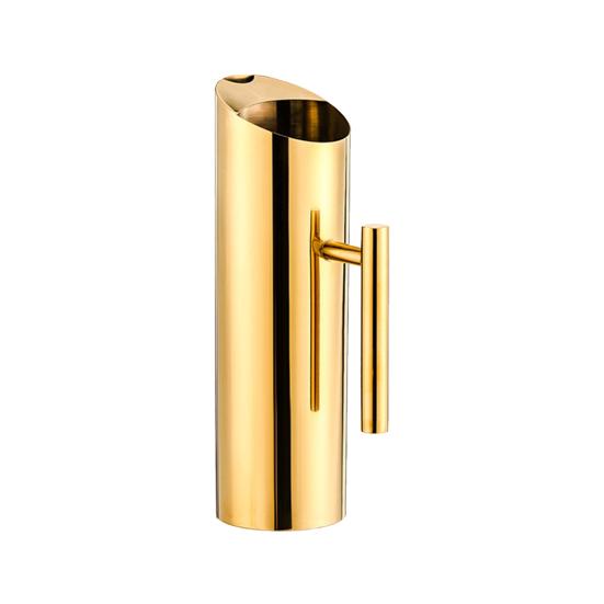 Stainless Steel Drink Pitcher 1.5/2L Large Capacity Cocktail Pot with Handle Modern Beverage Carafe for