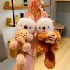 Decorations Plush Otter Bag Pendant Animals Doll Otter Keyring Cartoon Otter Keychain Kids Gifts