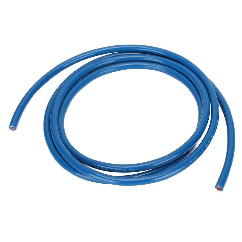 X404 HiFi Bare Wire 2m 6.6ft 4 Cores Silver Plated HiFi RCA XLR Interconnection Speaker Bare Wire for Amplifier CD