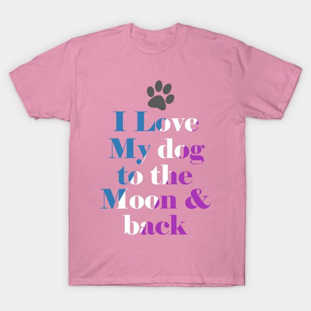 Футболка женская I Love My Dog To The Moon And Back футболки и Acc Harajuku Print Kawaii футболка летняя женская футболка с коротким рукавом топ футболка