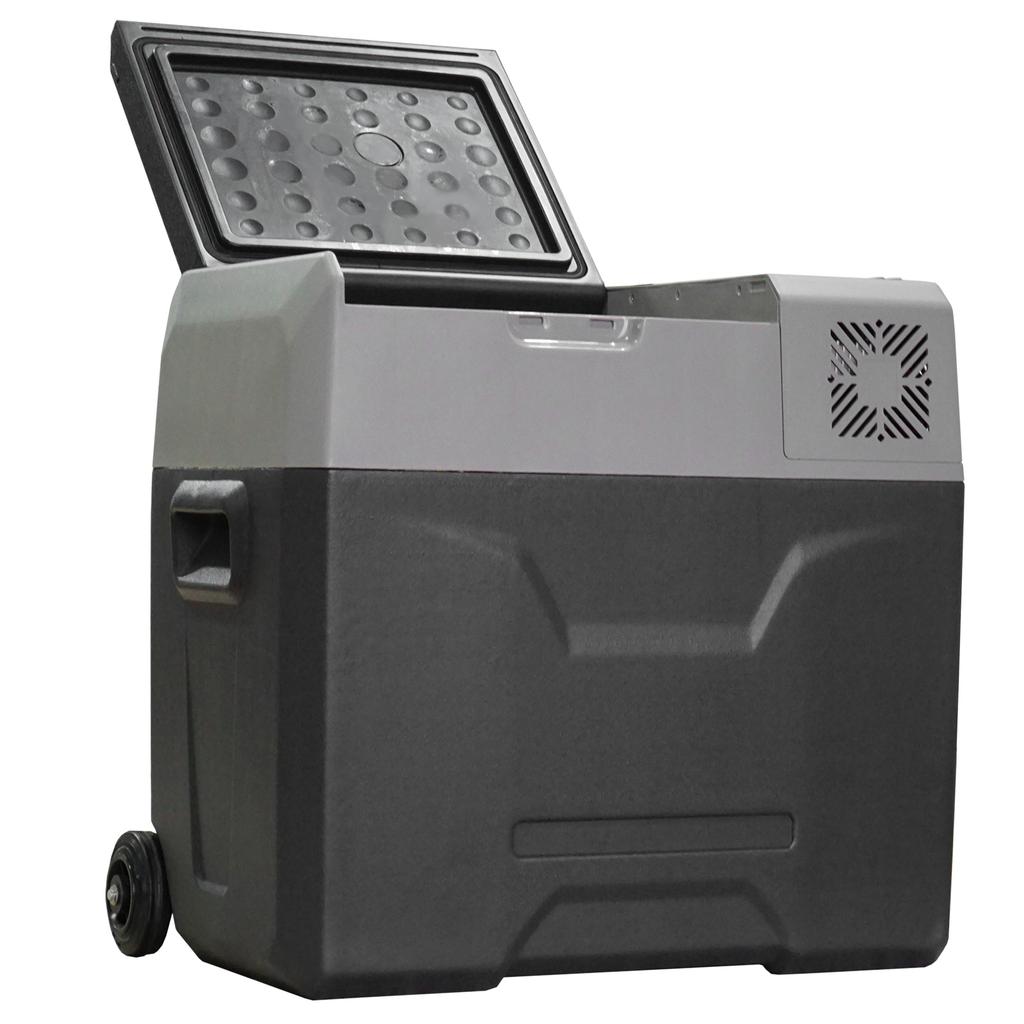 Car Refrigerator, Portable 12/24V 50 Litre Compressor Fridge Freezer, Electric Cooler Box for Camping, Travel, Picnic, Down to -20 degrees C