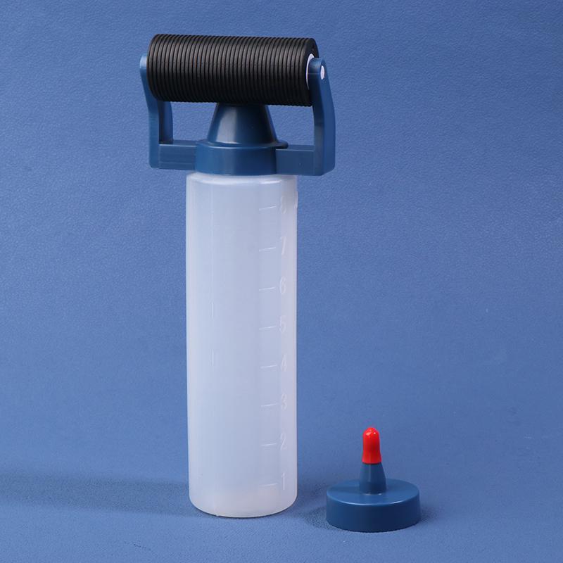 Деревянный клей Роликовая бутылка Контейнер для клея Диспенсер Клей для дерева Нанесение Инструмент для деревообработки С роликом и крышкой