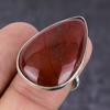 Сердолик Ручной работы Серебро 925 пробы Ювелирное кольцо Размер 7.5 B8F71