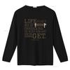 Life Is Like A Box Of Chocolates Forrest Gump Quote T Shirt Unique Design for Movie Fans vintage Washed homme Slightly