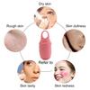 Ice Mold Reusable Rose Shape Silicone Ice Roller Ergonomic Design Skin Care Ice Cube Face Roller for Women