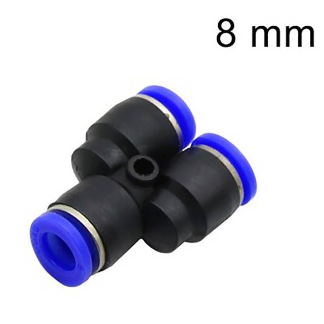 4/6/8/10/12/14/16mm Interface Slip-Lock Y Shape Quick Connector Garden Irrigation Water Pipe Coupling Pneumatic Pipe Fitting 5Pcs