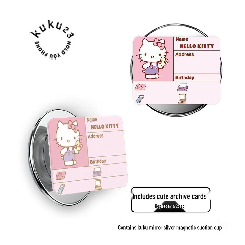 Hello Kitty Мечтательный Дневник Магнитный Держатель и Подставка для Телефона Комбо
