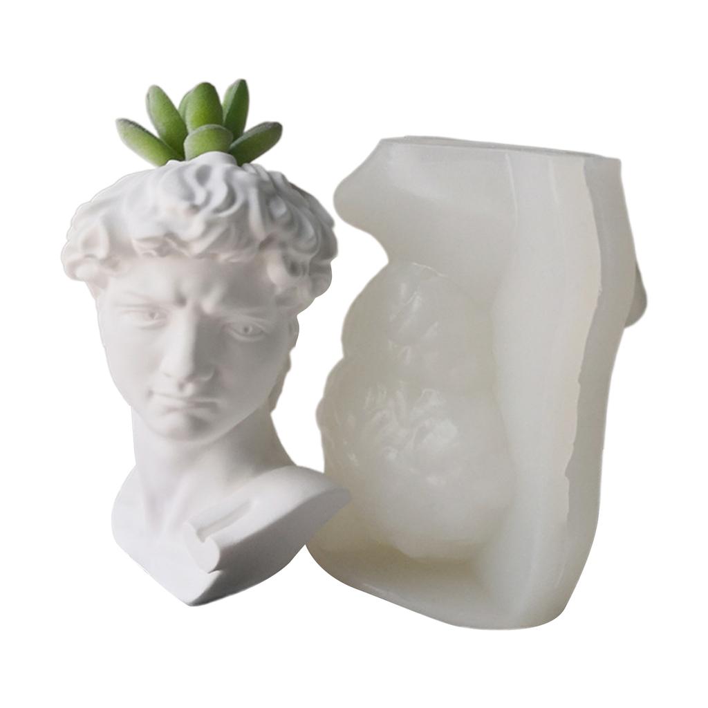 Антипригарная скульптура, держатель для ручек, силиконовая форма для цветочного горшка, инструмент для украшения своими руками, форма для суккулентов