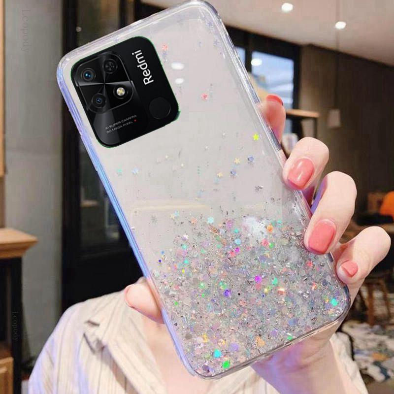 Блестящий чехол для телефона для redmi 10C 10 C10 C10 redmi10C задняя крышка CAPA Bling блестящий чехол для телефона для xiaomi redmi 10C полное покрытие
