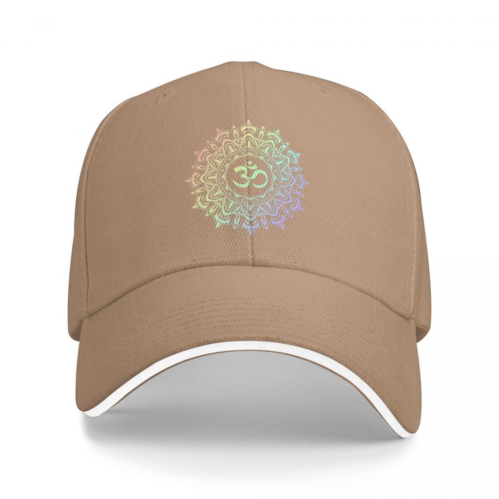Om Yoga Lotus Flower Buddhist Lotus Meditation Baseball Caps Snapback Baseball Hats Breathable Casual Casquette for Unisex