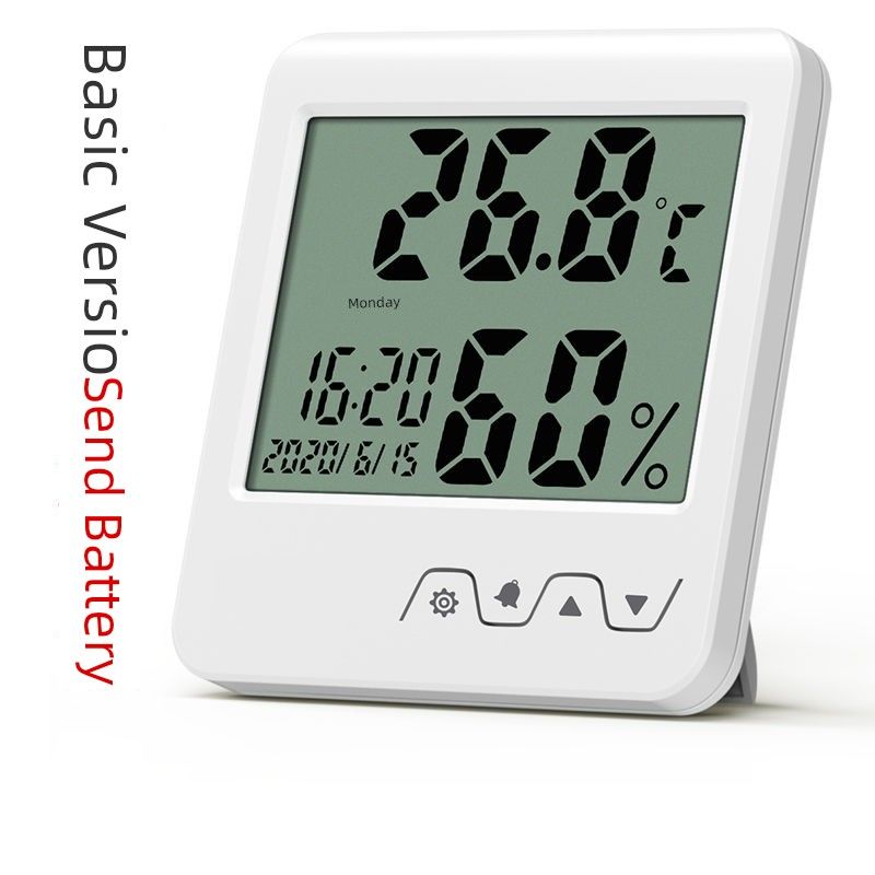 Thermometer for Home Use, Indoor Electronic High-Precision Temperature and Humidity Meter, Accurate Temperature and Humidity Display for Baby Room