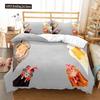 Пододеяльник с курицей King Queen Size, комплект постельного белья с милым рисунком курочки для детей, подростков, взрослых, животных на ферме, мягкий полиэстеровый чехол