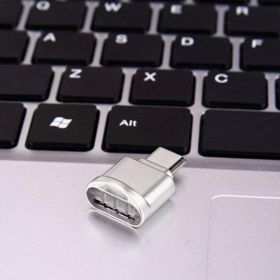 Высокоскоростной портативный мини-кардридер USB 3.1 Type-C для карт памяти SDHC TF