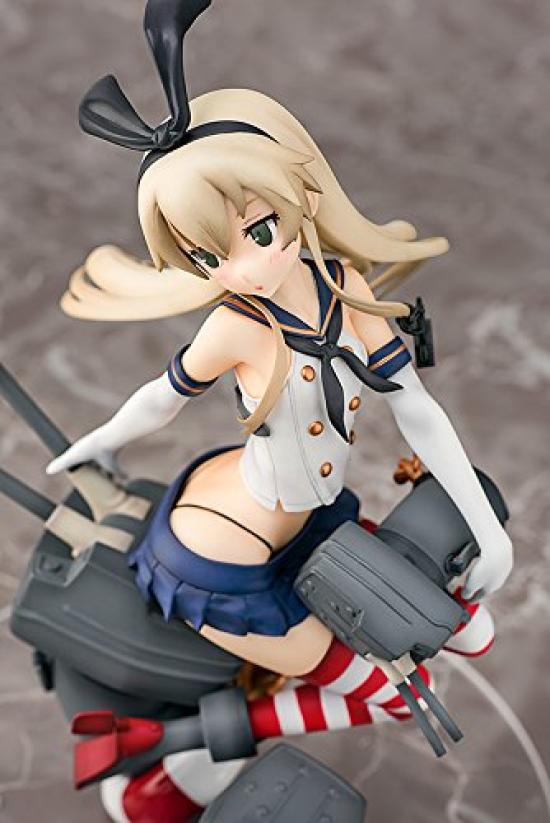Kantai Collection Шимаказе Масштабная ABS ПВХ Полная Фигурка -KanColle- 1/7 & Предварительно окрашенная
