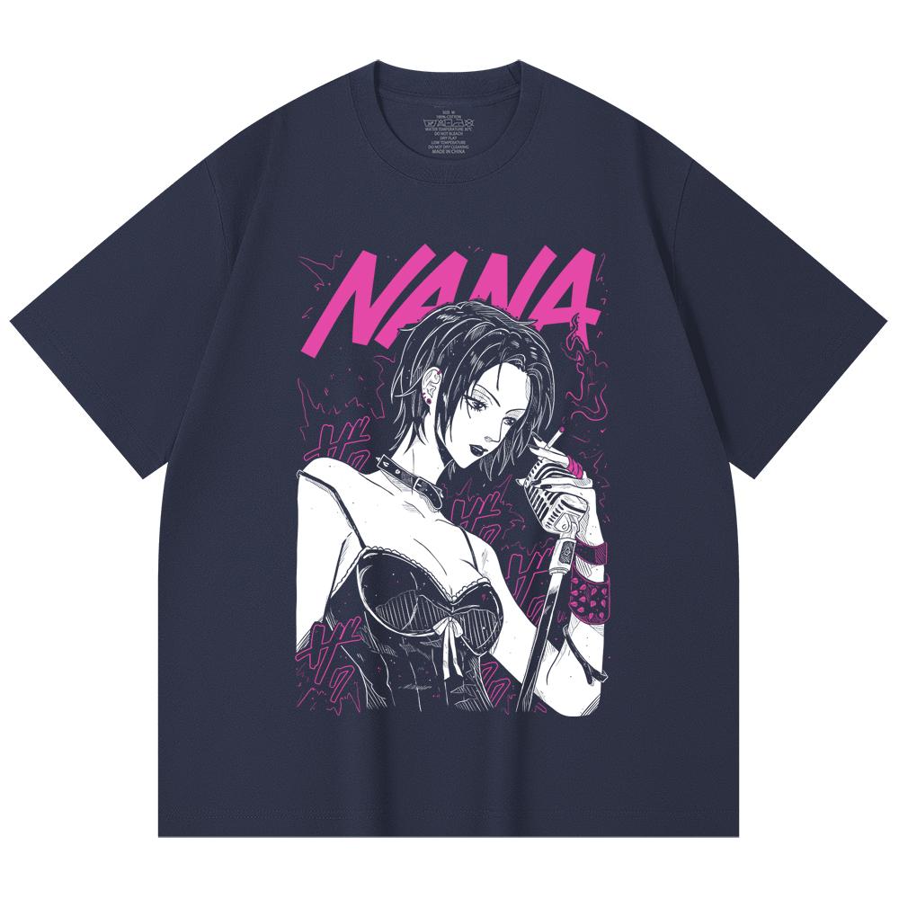 230 Gsm 100% Cotton Nana V1 Osaki Print Unisex Heavy Cotton T Shirt