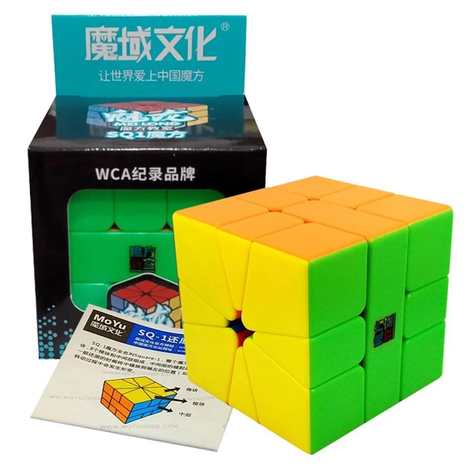 MOYU Speed ​​Magic Cube 3x3x3 4x4x4 5x5 головоломка без наклеек образование обучение Cubo Magico игрушки для детей подарок