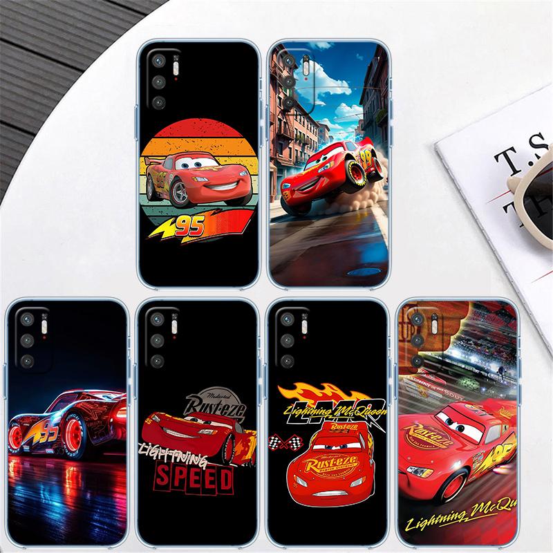 Чехол для телефона 'Молния МакКуин' прозрачный для Motorola Moto G7 G8 G9 G84 G85 G73 G24 G15 Z2 Play Power Plus