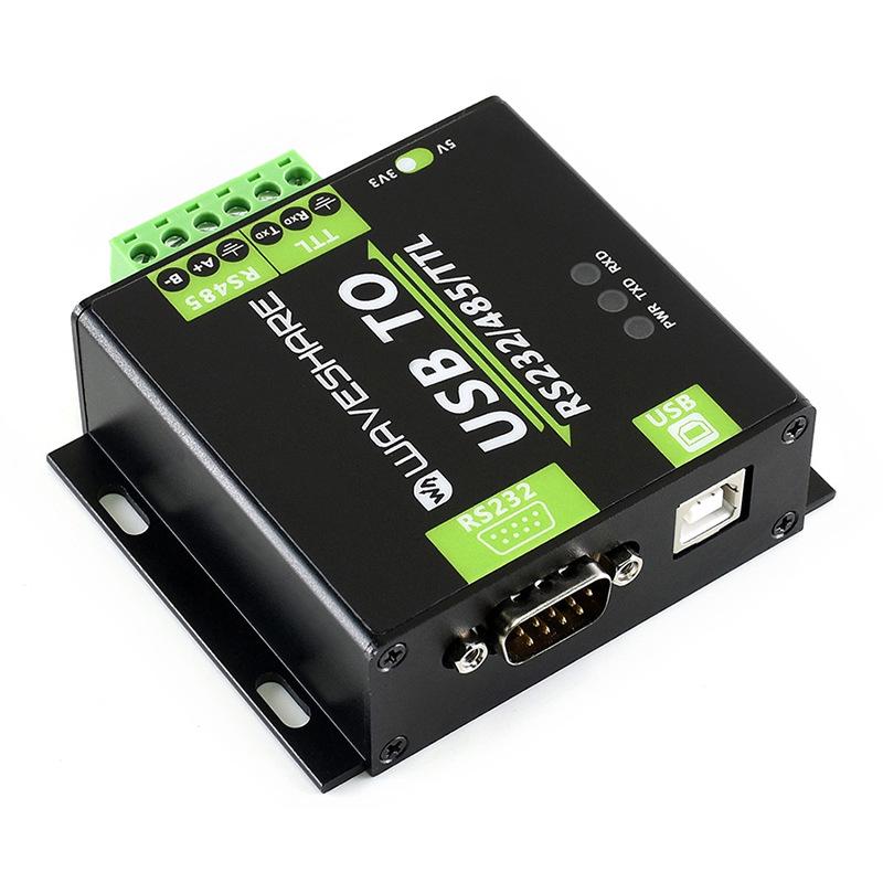 Промышленный USB-преобразователь в RS232/RS485/TTL UART с двунаправленной изоляцией